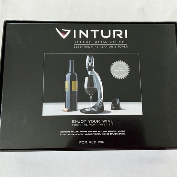 NIB Vinturi Deluxe Wine Aerator Set - Picture 2 of 6